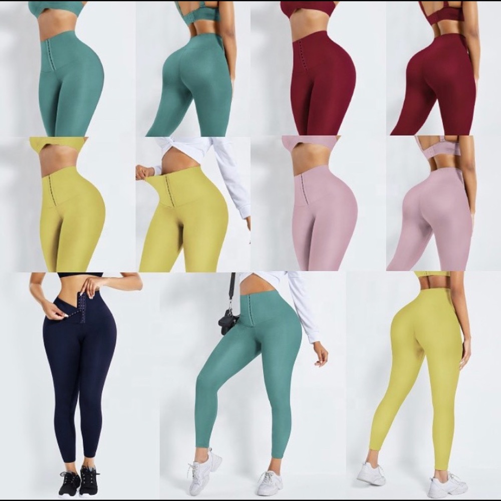 BRAND NEW: 2 in 1 High Waist Corset Leggin…